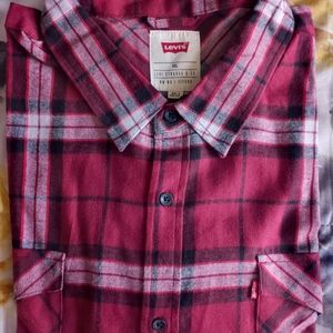 Flannel button up long sleeve
